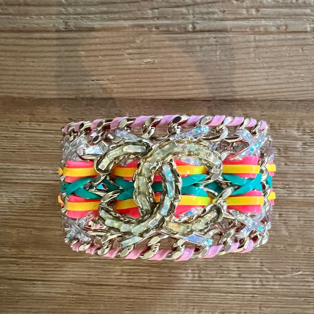 Chanel Statement Cuff Bracelet - image 2